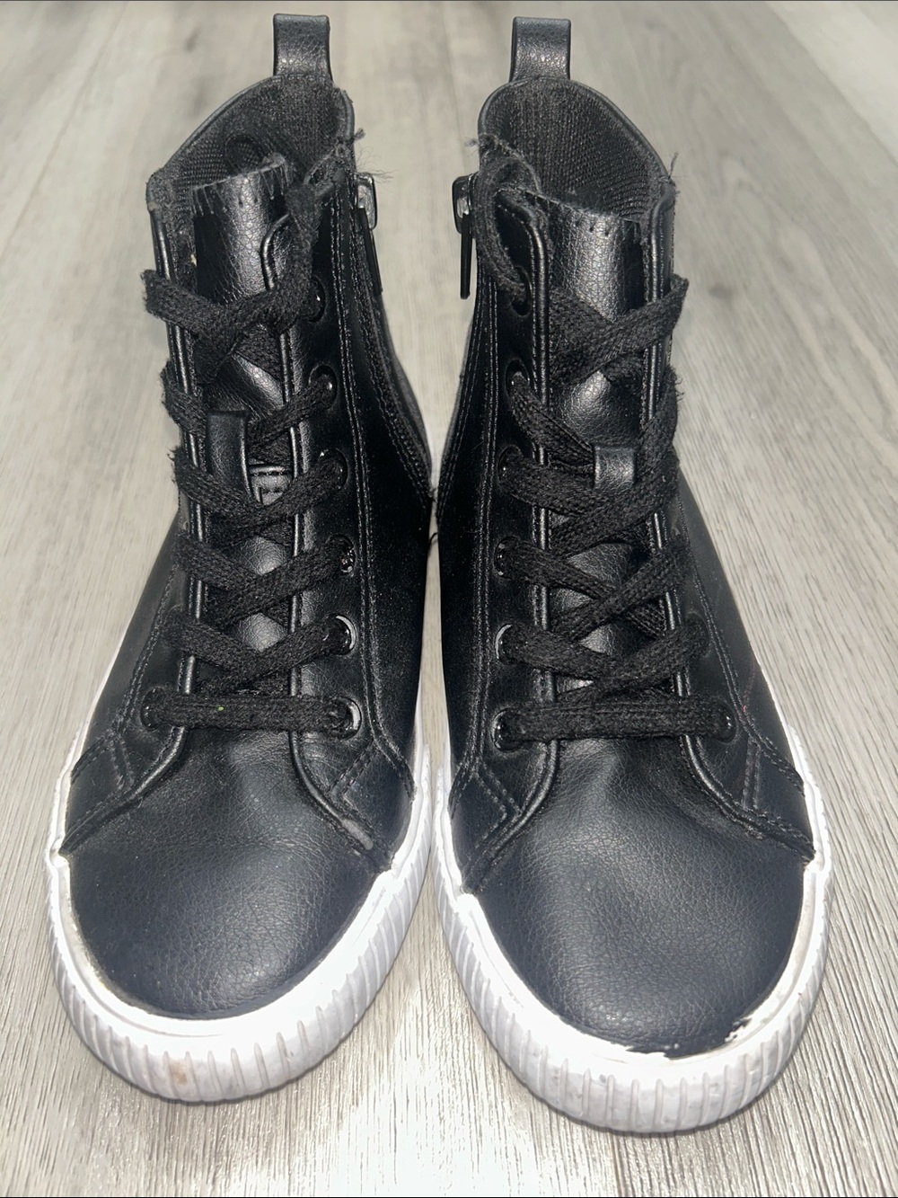 ✨️ Boys' Glenn High-Top Sneakers - Cat & Jack Black size 1